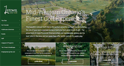 Desktop Screenshot of listowelgolfclub.ca